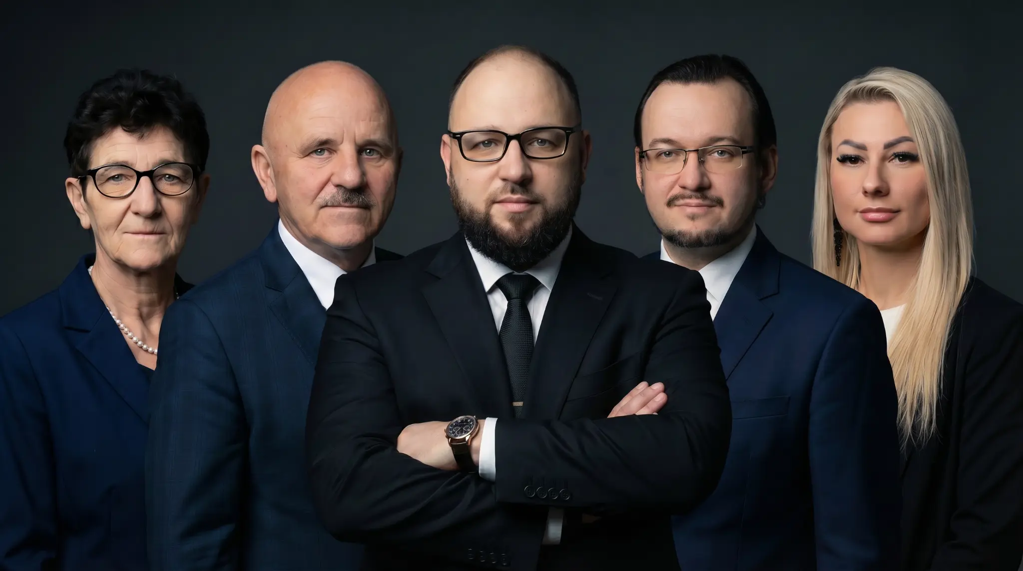 Zespol Kancelarii Klonowski: Malgorzata Klonowska, Grzegorz Klonowski, dr Radoslaw Klonowski, r.pr. Szymon Czaplewski, Sylwia Golicka